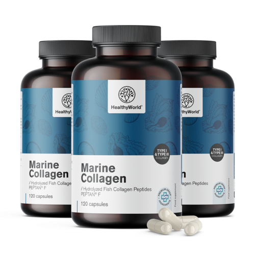 3x Морски колаген 1170 мг, общо 360 капсули