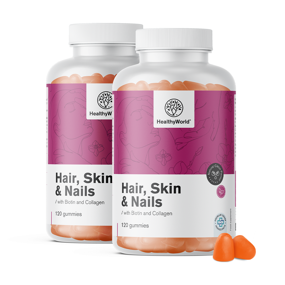 Коса, Кожа и Нокти - желирани сладки с вкус на цитруси