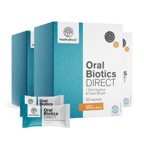 3x Oral Biotics DIRECT, общо 60 сашета