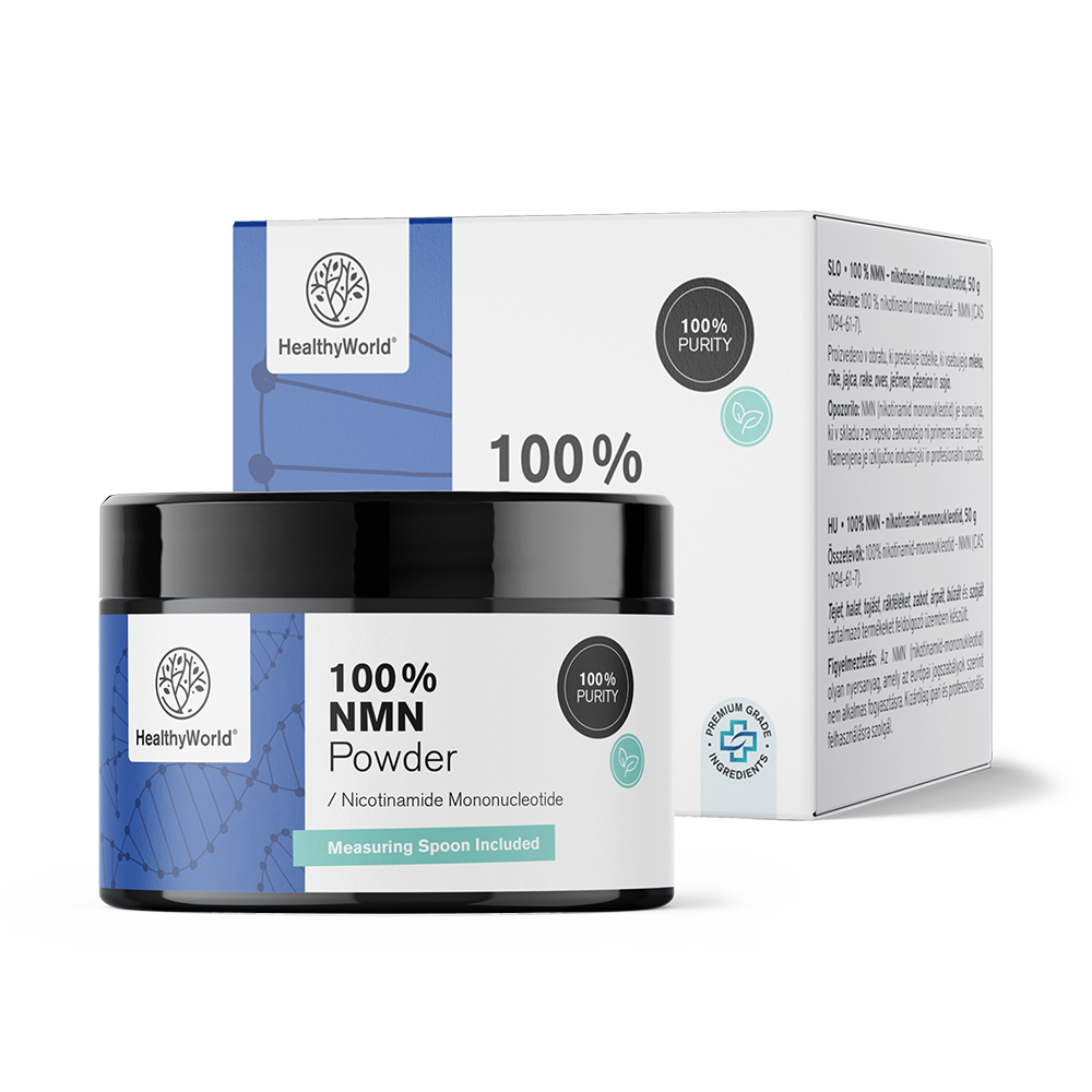 100% NMN - никотинамид мононуклеотид.
