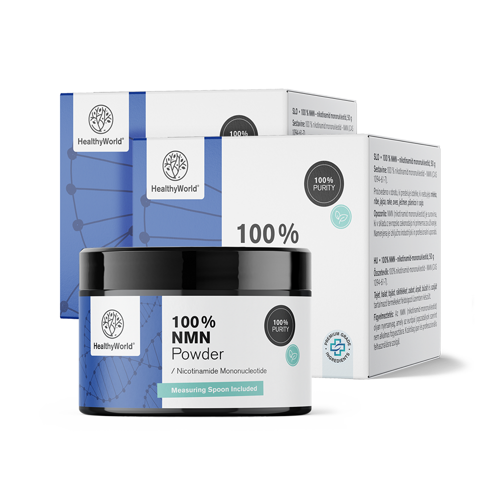 100% NMN - никотинамид мононуклеотид.