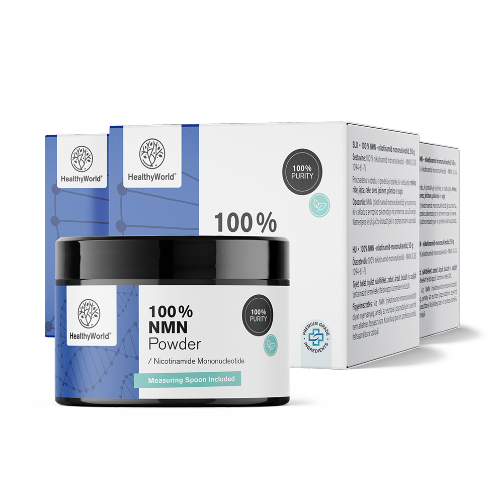 100% NMN - никотинамид мононуклеотид.