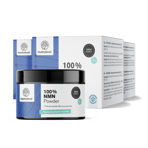 3x 100% NMN - никотинамид мононуклеотид, общо 150 г