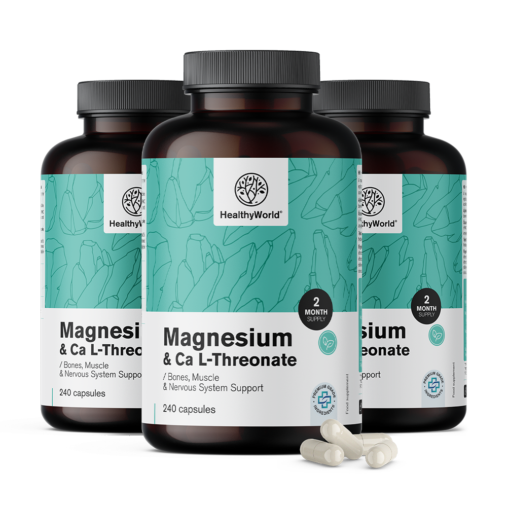 Магнезий + Калциев L-Треонат