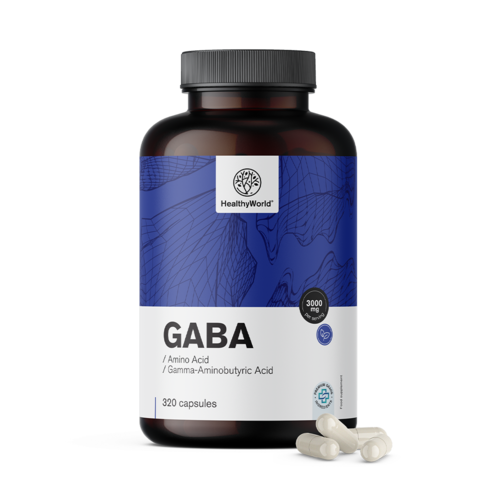 GABA 3000 мг, 320 капсули